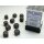 Chessex: Opaque 12mm d6 Dark Grey/copper Dice Block™ (36 dice)