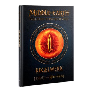 Middle-earth: Tabletop-Strategiespiel Regelwerk (2022, Saurons Auge Cover)