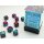 Chessex: Gemini® 12mm d6 Purple-Teal/gold Dice Block™ (36 dice)