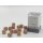 Chessex: Glitter 12mm d6 Gold/silver Dice Block™ (36 dice)