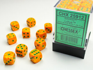 Chessex: Speckled® 12mm d6 Lotus™ Dice Block™ (36 dice)