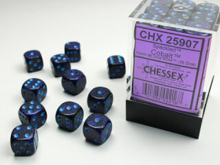 Chessex: Speckled® 12mm d6 Cobalt™ Dice Block™ (36 dice)