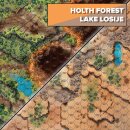 BattleTech: Battlemat Tukayyid Holth Forest/Lake Losiye