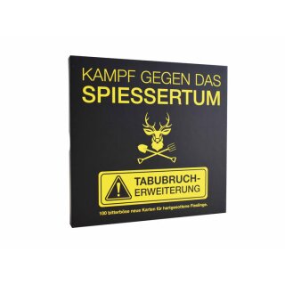 Kampf gegen das Spießertum - Tabubruch Erweiterung