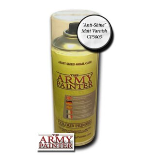 The Army Painter: Anti Shine Matt Varnish Spray (400ml)