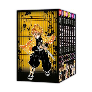 Demon Slayer, Band 1 bis 8 im Sammelschuber