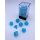 Luminary™ Mini-Polyhedral Sky/silver 7-Die set