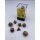 Lustrous® Mini-Polyhedral Gold/silver 7-Die set
