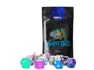 Mystery Misfit Mini Polyhedral Dice (2 Set Pack)