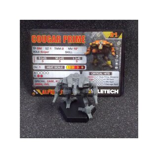 Solo Mech: Clan 35T Cougar Prime/A