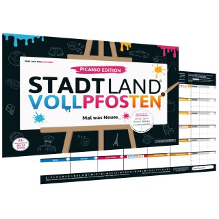 STADT LAND VOLLPFOSTEN - PICASSO EDITION (DinA3-Format)