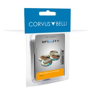 Infinity Alpha Series 40 mm Scenery bases (4 Stück)