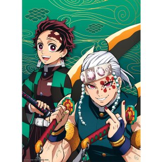 DEMON SLAYER - Poster "Tanjiro & Tengen" (52x38)