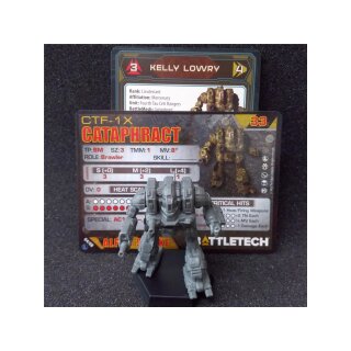 Solo Mech: Inner Sphere 70T Cataphract 1X/3D