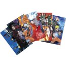 NARUTO SHIPPUDEN - Postcards - Set 1 x5 (14,8x10,5)