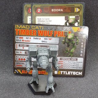 Solo Mech: Clan 75T Timber Wolf Prime/A