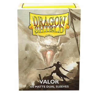 Dragon Shield: Dual Matte - Valor (100 Sleeves)