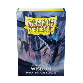 Dragon Shield: Dual Matte - Wisdom (60 Sleeves) Japanese
