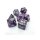 Würfelset Confetti: Racing Purple (7)