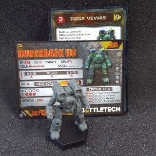 Solo Mech: Clan 50T Hunchback IIC Standard/2