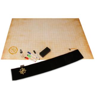 Enhance: Tabletop RPG Grid Mat Campaign Kit