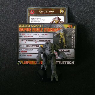 Solo Mech: Clan 55T Vapor Eagle Standard/2