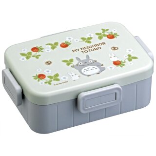 Ghibli - Lunch box 4 locks 650ml Rasberry collection - My Neighbor Totoro