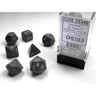 Chessex: Speckled Polyhedral Hi-Tech 7-Die Set