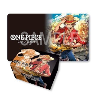 One Piece Card Game - Playmat and Storage Box Set Monkey D. Luffy