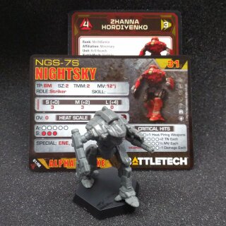 Solo Mech: Inner Sphere 50T Nightsky 4S/7S