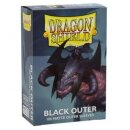 Dragon Shield: Black Outer Sleeves - Standard Size - Matte
