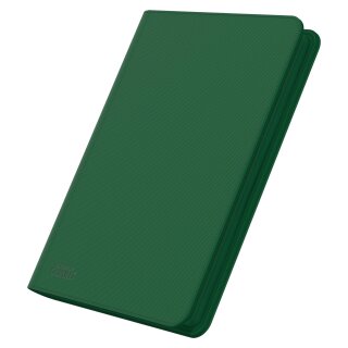 Ultimate Guard 8-Pocket QuadRow ZipFolio XenoSkinTM Green