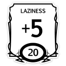 Stat Block Laziness Sticker