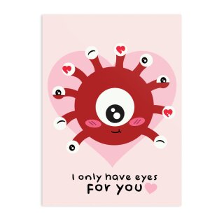 Only Eyes for You Greeting Card