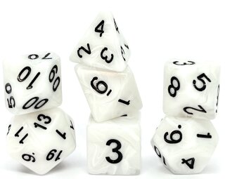 Würfelset Candysweet: Frosted White (7)
