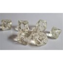 Würfelset Transparent: Crystal (7)