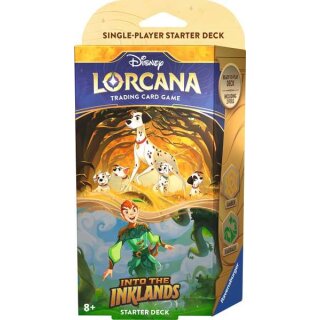Disney Lorcana: Into the Inklands - Pongo & Peter Pan Starter Deck
