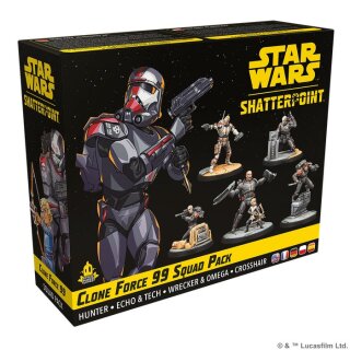 Star Wars: Shatterpoint - Clone Force 99 Squad Pack (Squad-Pack “Kloneinheit 99”)