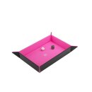 Gamegenic: Magnetic Dice Tray Rectangular Black&Pink