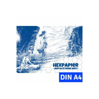 Hexpapier: Gestalte deine Welt (A4)