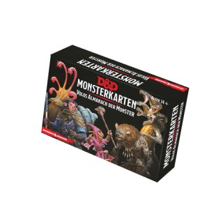 D&D: Monsterkarten - Volos Almanach der Monster