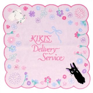 Ghibli - Kikis kleiner Lieferservice Mini Handtuch rosa