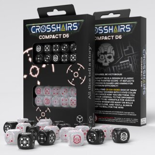 Crosshairs Compact 12mm D6: Black&Pearl (20)