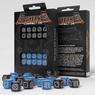 Fortress Compact 12mm D6: Black&Blue (20)