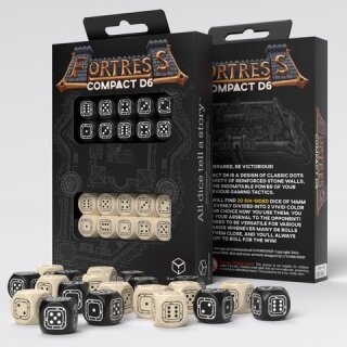 Fortress Compact 12mm D6: Black&Beige (20)