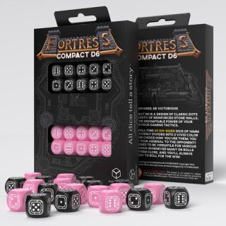 Fortress Compact 12mm D6: Black&Pink (20)