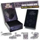 Soulreaper Gold Hollow Metal RPG Dice Set