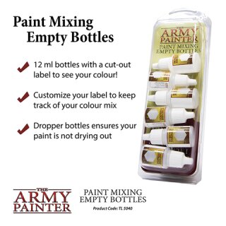 The Army Painter: Paint Mixing Empty Bottles