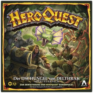 HeroQuest DE (Neuauflage): Der Dschungel von Delthrak Abenteuerpack