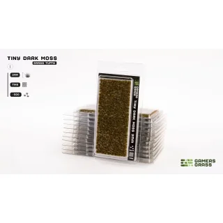 Gamers Grass Tufts Tiny Dark Moss 2mm